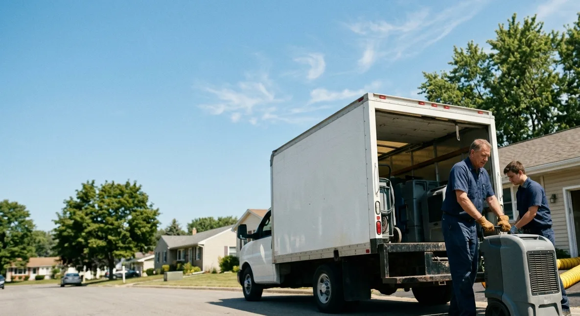 Water Damage Cleanup in Oakwood, OH near me